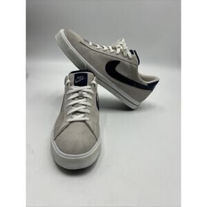 Nike BRS Sweet Classic Suede Court Shoes Trainers Men’s Size 13 Off White